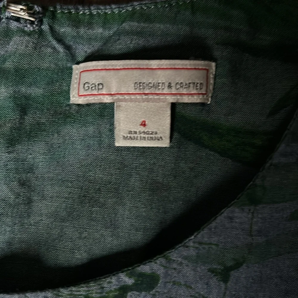 GAP Green and Blue Halter Sundress - Picture 4 of 5